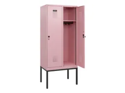 schoollocker,HxBxD 1950x800x500mm,2vak,vak B 400mm,draaigrendel