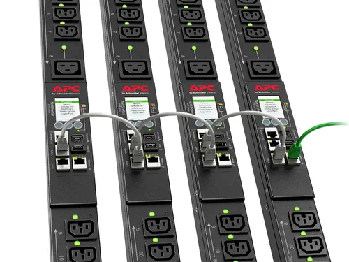 9000 geschakeld, ZeroU, 16A, 230V, (21) C13 & (3) C19, IEC 309-kabel