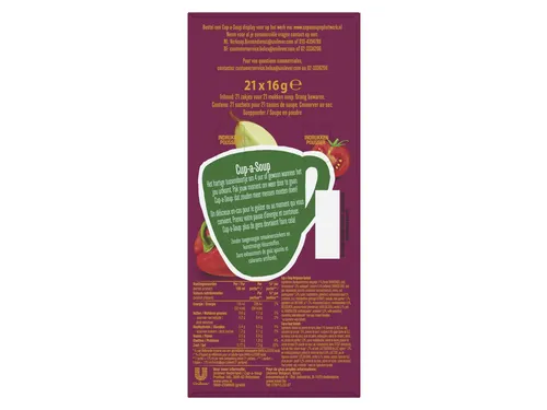 Cup-A-Soup Hongaarse Goulash 175ml 21 Zakjes