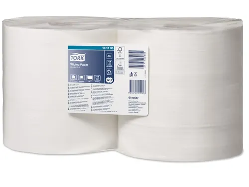 Poetsrol Tork Advanced 415 Combirol 131135 1-Laags wit