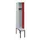 locker met bank,HxBxD 2120x300x815mm,1vak,vak B 300mm,draaigrendel