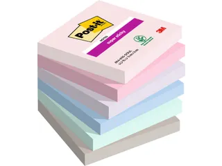 Memoblok 3M Post-it 654 Super Sticky 76X76mm SOUL - 1
