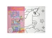 Canvasset om in te kleuren assorti 'Mini canvas on a rope'
