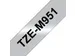 Ruban de lettrage Brother P-Touch TZe-M951 Metallic 24mm noir sur arge