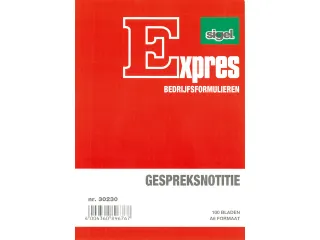 Gespreksnotitieblok Sigel Expres A6 100 blad - 1