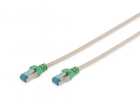 CAT 5e SF-UTP crossover patchkabel Cu PVC AWG 26/7 Lengte 2m Grijs