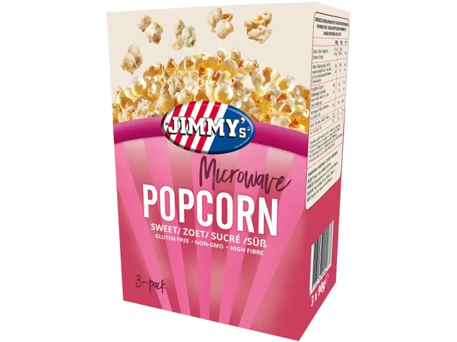 Popcorn Microwave Zoet Doos van 3x90g
