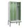locker met bank,voor scheiding van kleding,HxBxD 2120x900x815mm,3vak