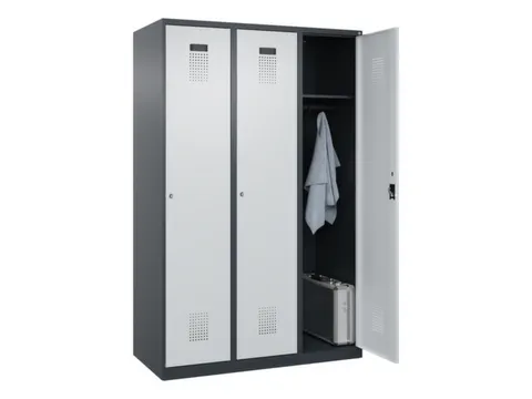 locker,HxBxD 1850x1200x500mm,3vak,vak B 400mm,cil.-slot