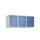 opzetkast,v. locker,3vak.,vak B 400mm,HxBxD 500x1200x500mm,vleugeldeur