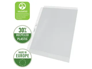 Showtas Leitz 4740 A4 4-gaats 0.12mm PP transparant 100 stuks - 5