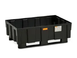 PE-opvangbak,v. 1x200l vat,opvangvol. 250l,HxBxD 430x1205x805mm