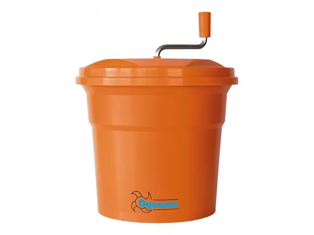 Essoreuse à salade plastique orange 20 litres