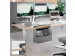 Leitz hangende draagbare bureau organizer met handvat donkergrijs