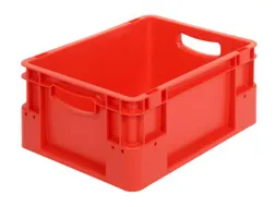 Stapelkrat Pp Hxlxb 180X400X300Mm 15L Rood