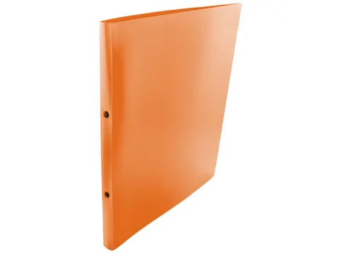 Ringband Kangaro 16 mm 2-rings, A4 formaat. Vervaardigd van PP. Oranje