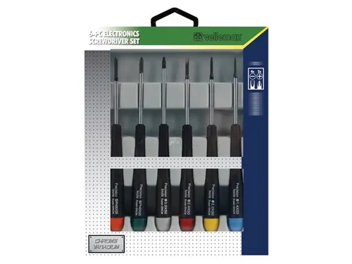 Set Van 6 Precisieschroevendraaiers (Plat/Ph)