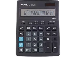 bureaurekenmachine MXL 14, zwart