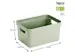 Sigma Home opbergbox 13L groen - 35x24,6x18,3cm