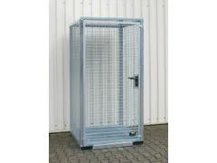 gasflessendepot,v. 32xØ 230mm fles,HxBxD 2260x2115x1155mm,m. deksel