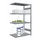 Rvs Inhaakstelling Aanbouw 1750x1010x635mm 4legborden Vaklast 200kg