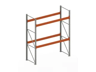 palletstelling,grondveld,HxBxD 3300x2870x1100mm,vakl. 3370kg - 1