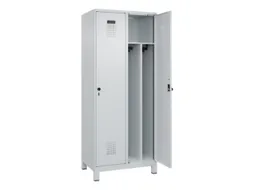 locker voor scheiding van kleding,HxBxD 1950x800x500mm,2vak