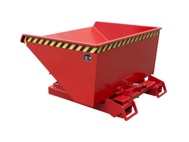 kiepbak,HxLxB 865x1485x1095mm,0,6m³,draagverm. 1000kg,RAL3000