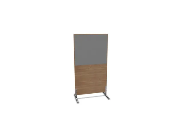 scheidingswand,HxB 1545x800mm,NT-cherry,BN8078-grijs