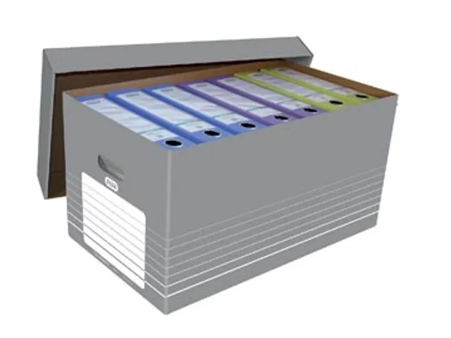 Elba Opbergdoos, Grijs En Wit