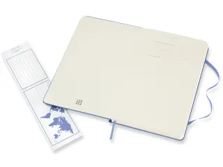 Notitieboek Moleskine large 130x210mm blanco hard cover hydrangea blue - 6