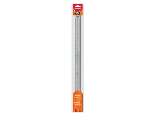 Liniaal Maped metaal 50cm