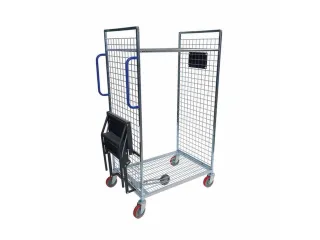 Verzamelwagen,Draagverm. 100Kg,2Etage(S),Draadgaasbodem,Verz. - 2