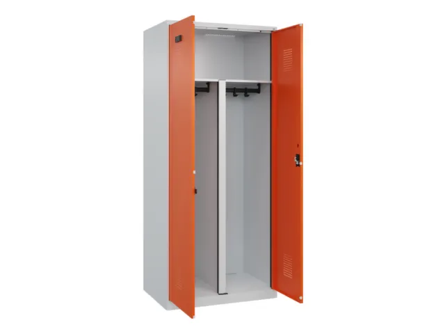 PBM-locker,HxBxD 1850x800x500mm,2vak,vak B 400mm,cil.-slot