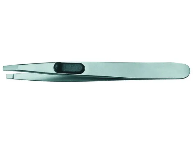 722-2 Precisie-pincet,plat grijpoppervlak
