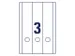 ordnerrugetiket Avery 297x61mm wit 25 vel 3 etiketten per vel