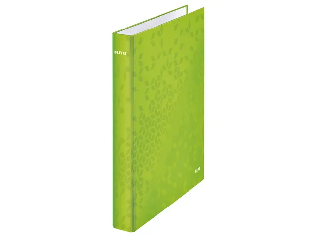 Ringband Leitz WOW A4 2-rings D-mech 25mm karton groen