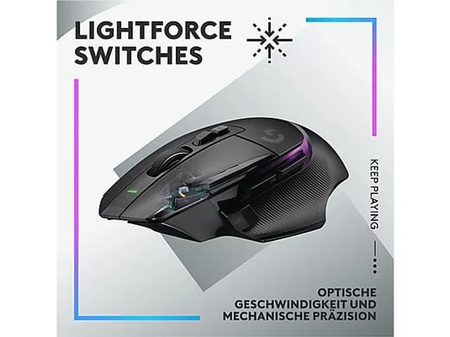 Logitech G502X Plus 910-006162 draadloze gaming muis