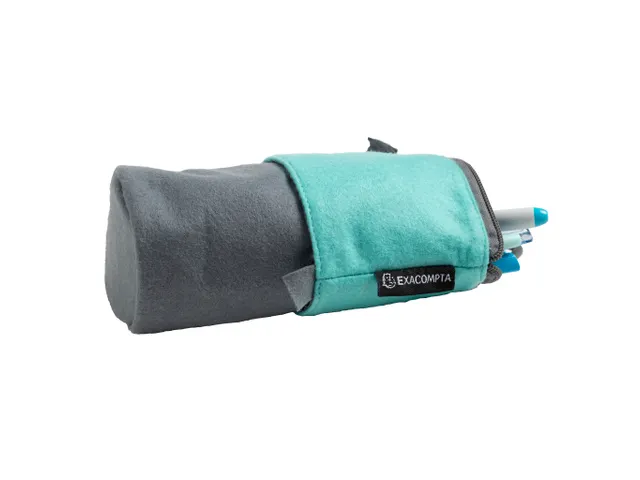 Trousse pot à crayons Teksto - Couleurs assorties