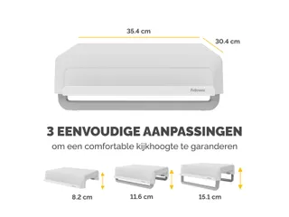 Monitorstandaard Fellowes Breyta wit - 7