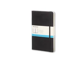 Notitieboek Moleskine large 130x210mm dots hard cover zwart - 1