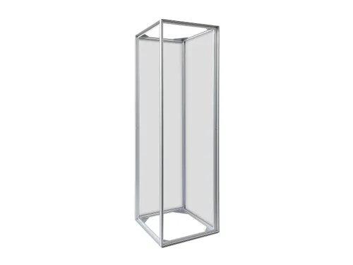 Textielframe Tower 60x200cm Vierzijdige display toren