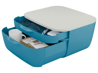 Ladenblok Leitz Cosy 2 laden blauw - 3