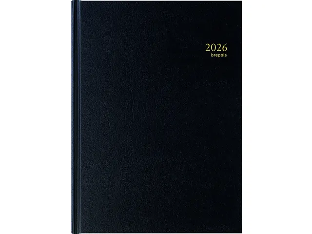 Agenda 2027 Brepols Bremax Santex A4 1dag/1pagina 4 kolommen zwart