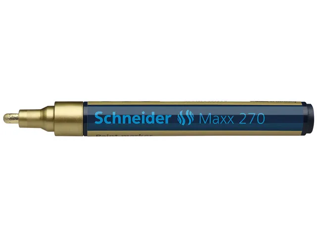 Lakmarker Schneider Maxx 270 1-3 mm goud
