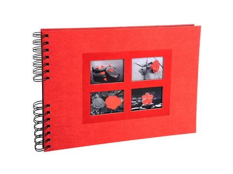Fotoalb PASSION 32x22cm 50bl rood