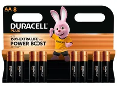 Batterij Duracell Plus Powerboost AA 8 stuks