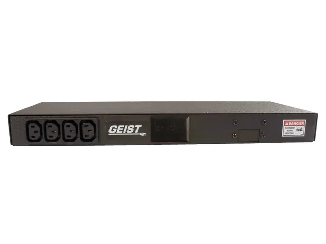 Vertiv G1010, Basis, 1U, Horizontaal, Zwart, 16 AC-uitgang(en), C13 st