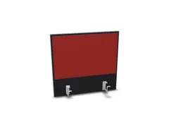 opzetpaneel,v. bureau,aanbouw achter,B 600mm,CC-zwart,BN4011-rood