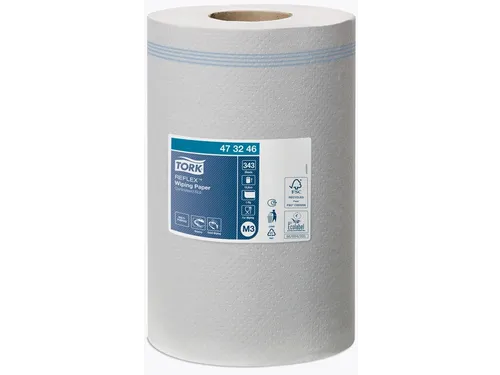 Poetspapier Tork M3 Reflex Advanced 1-laags 343 vel wit 473246